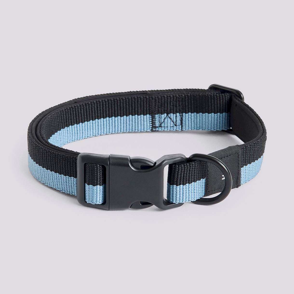 HAY Dogs Collar Flat-M/L-Blue, black