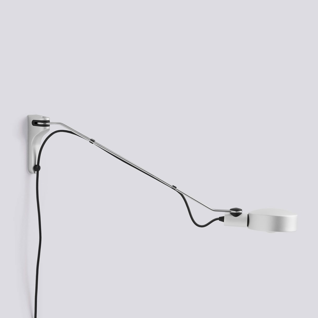 Cupola Wall Lamp-Clear anodised