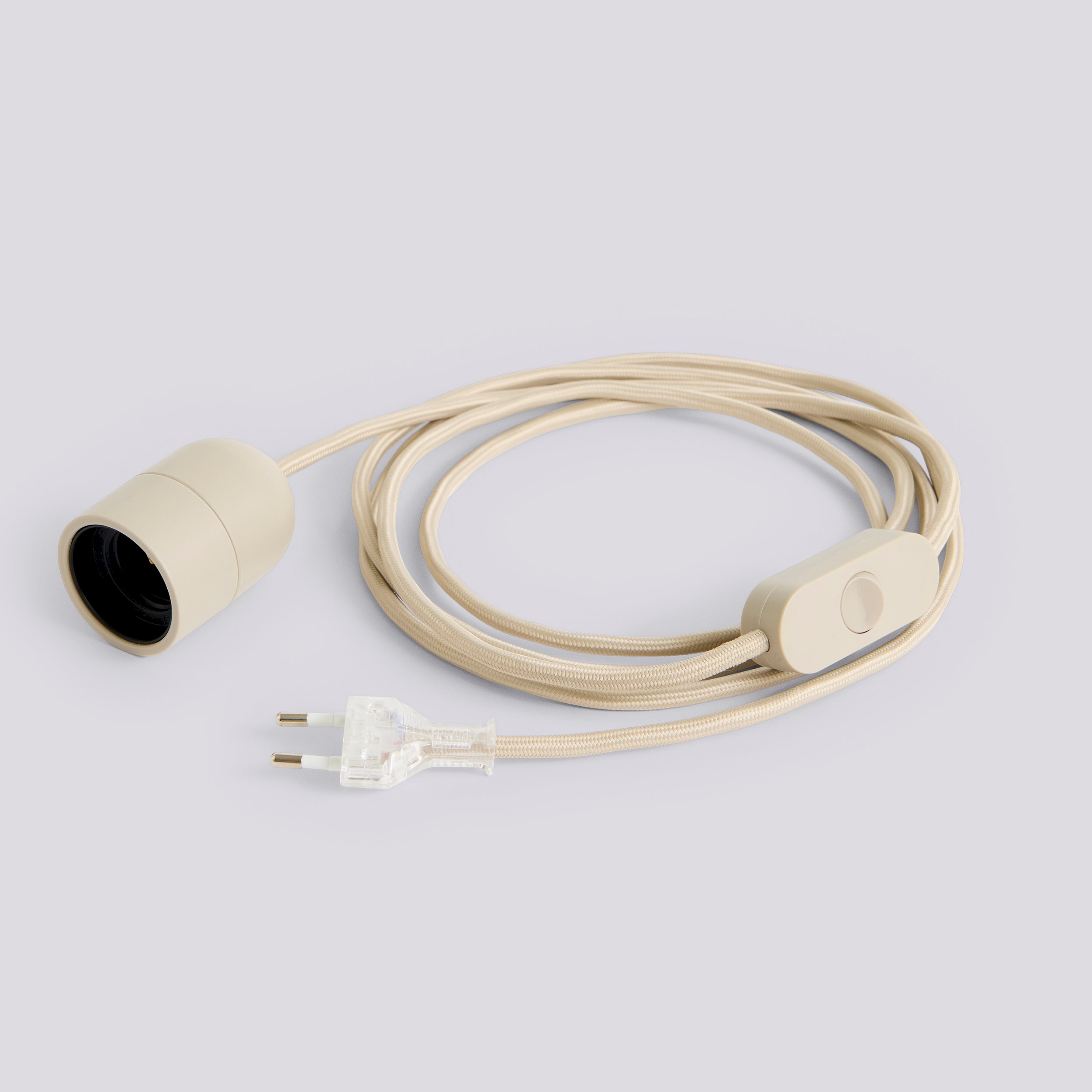 Common Table Cord set-Beton grey
