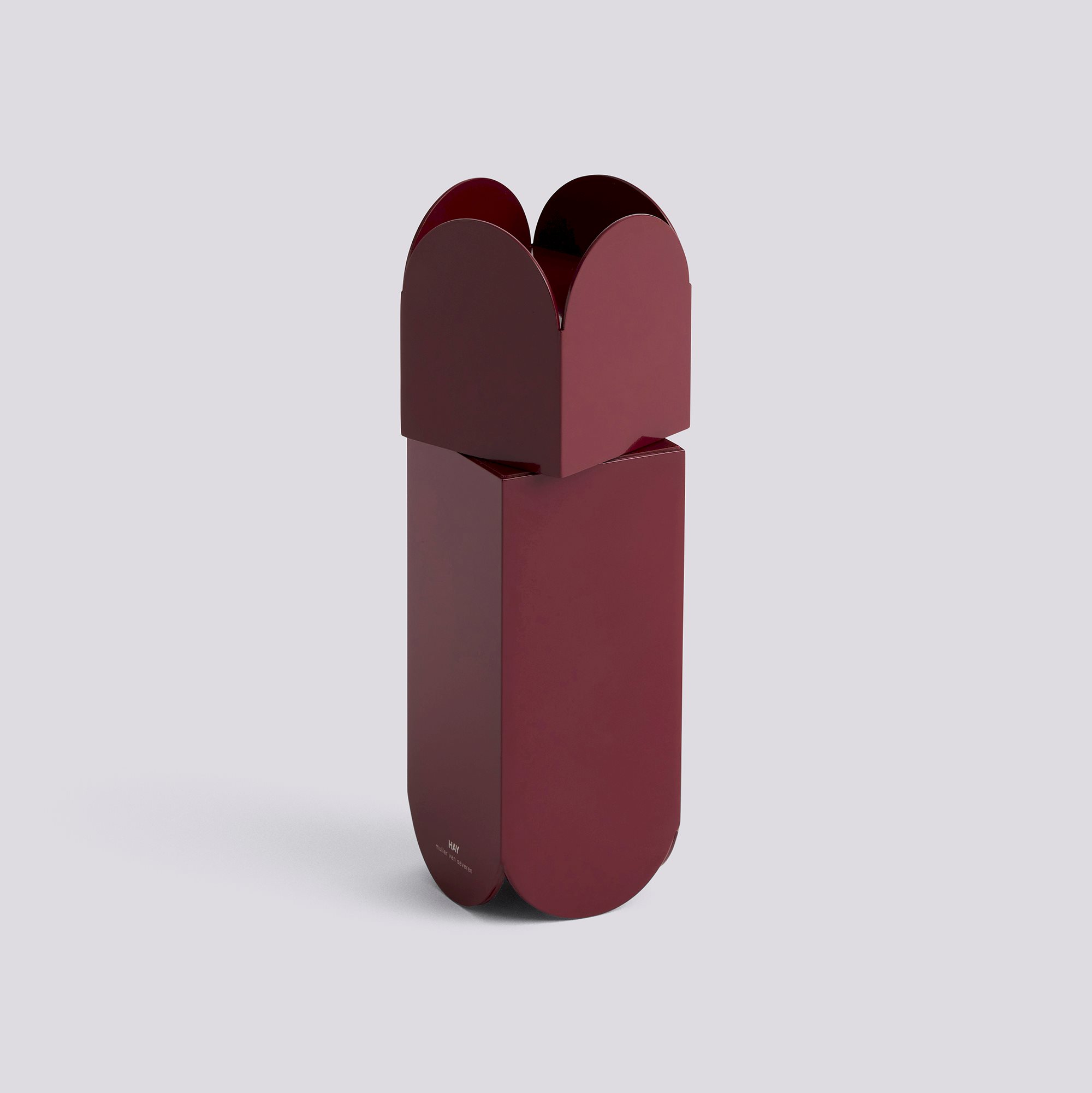 Arcs Salt & Pepper Grinder-Burgundy