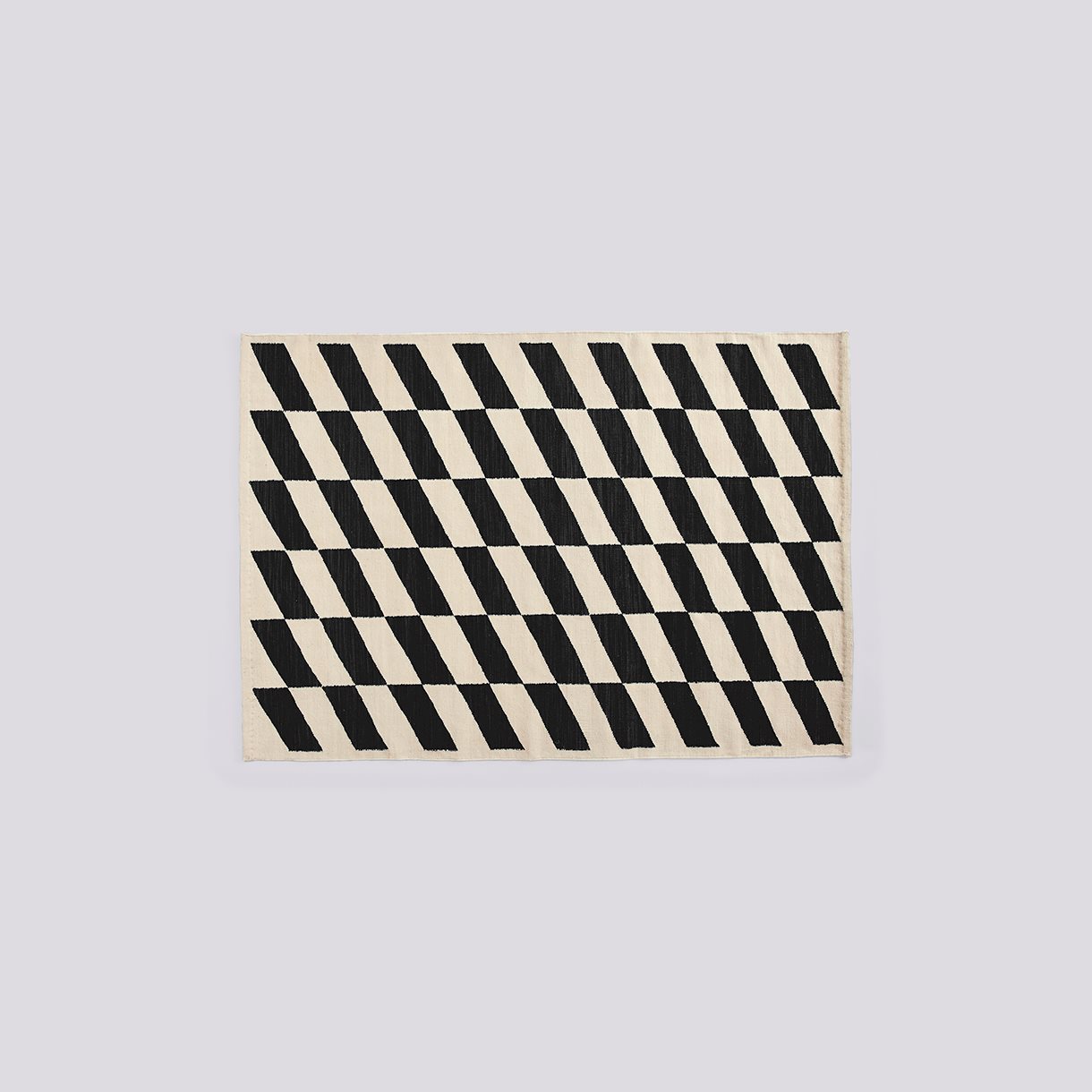 Shift Kelim Rug-W140 x L200-Black