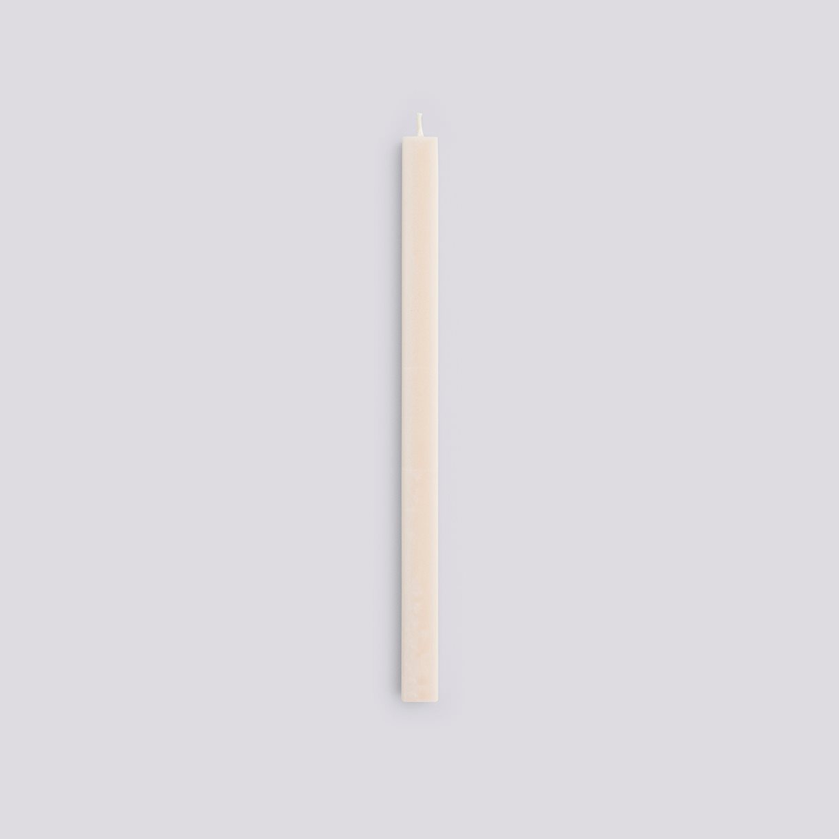 Square Candle-Eggshell