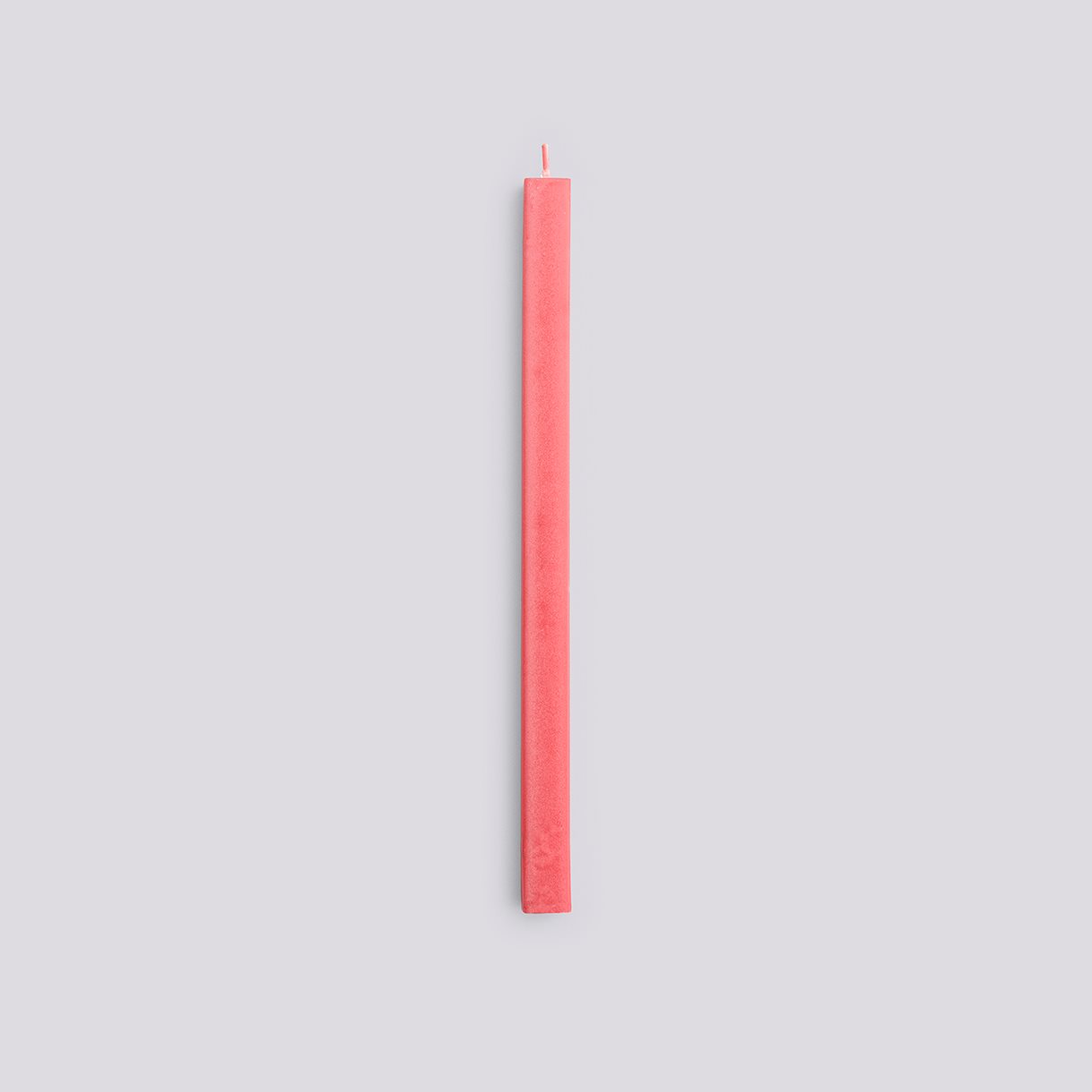 Square Candle-Raspberry