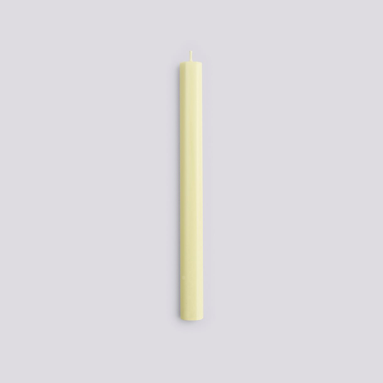 Hexagon Candle-Lime white