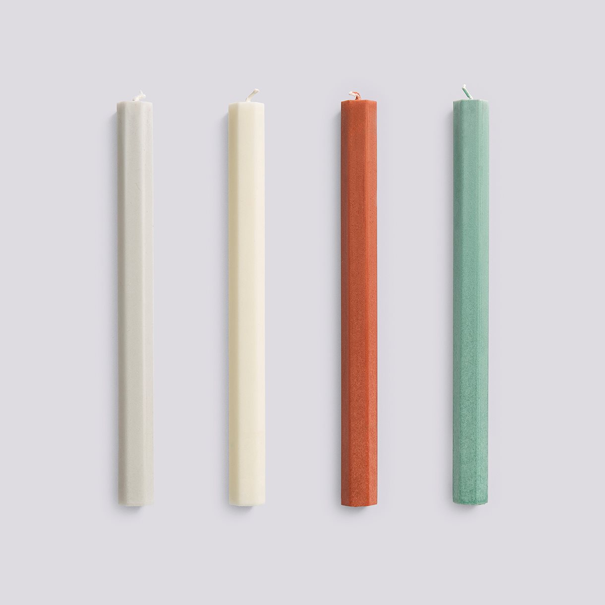 Hexagon Candle-Forest, Set of 4