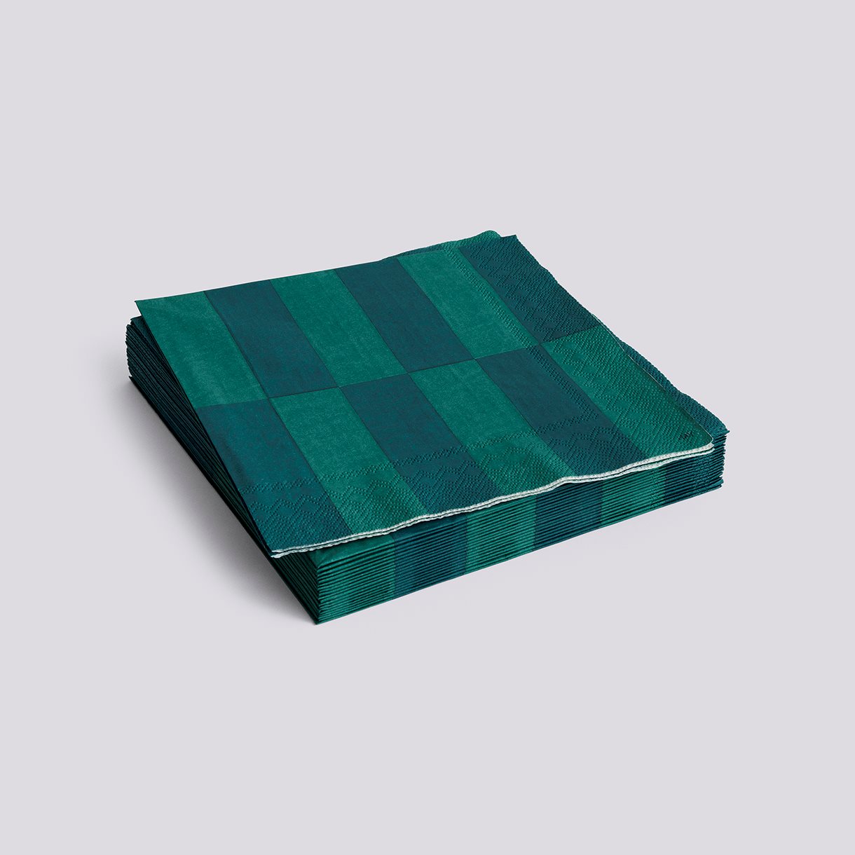 Pattern Napkins-Set of 20 Dinner-Green and dark green