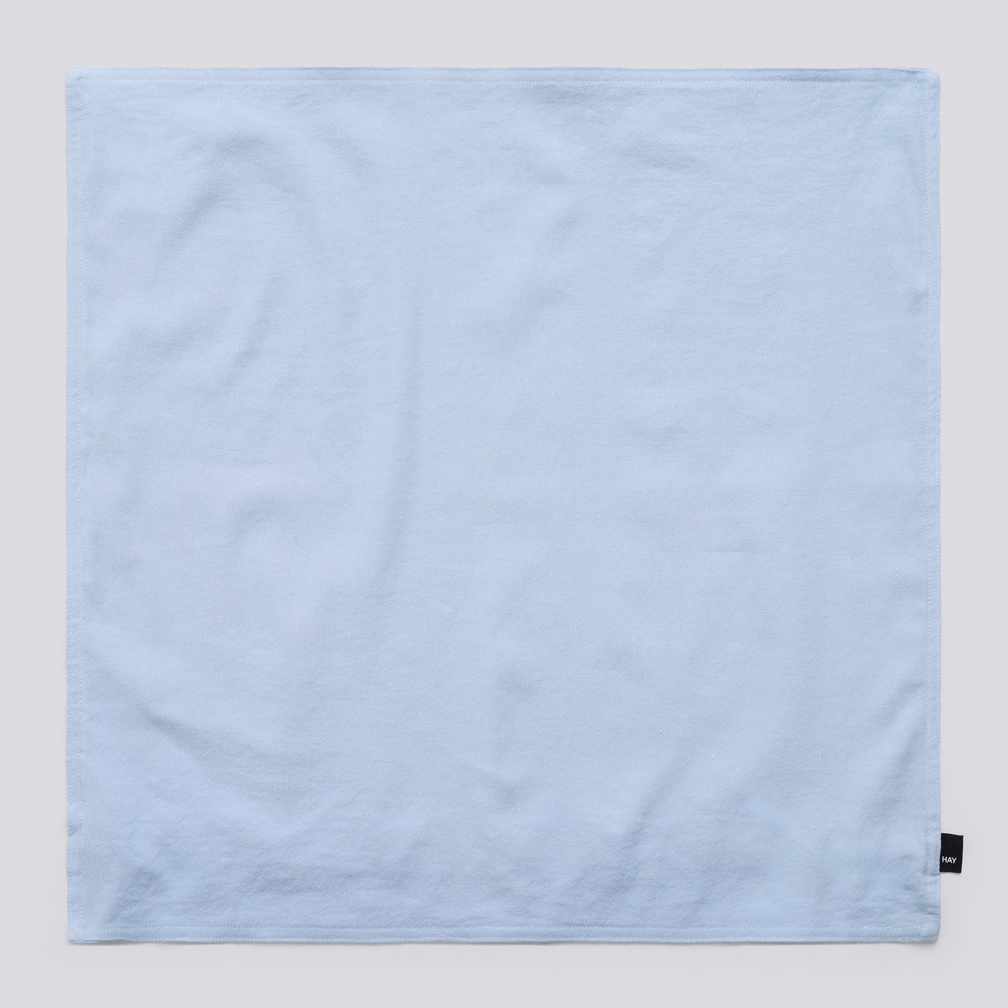 Linen Cushion Cover-60 x 60-Light blue