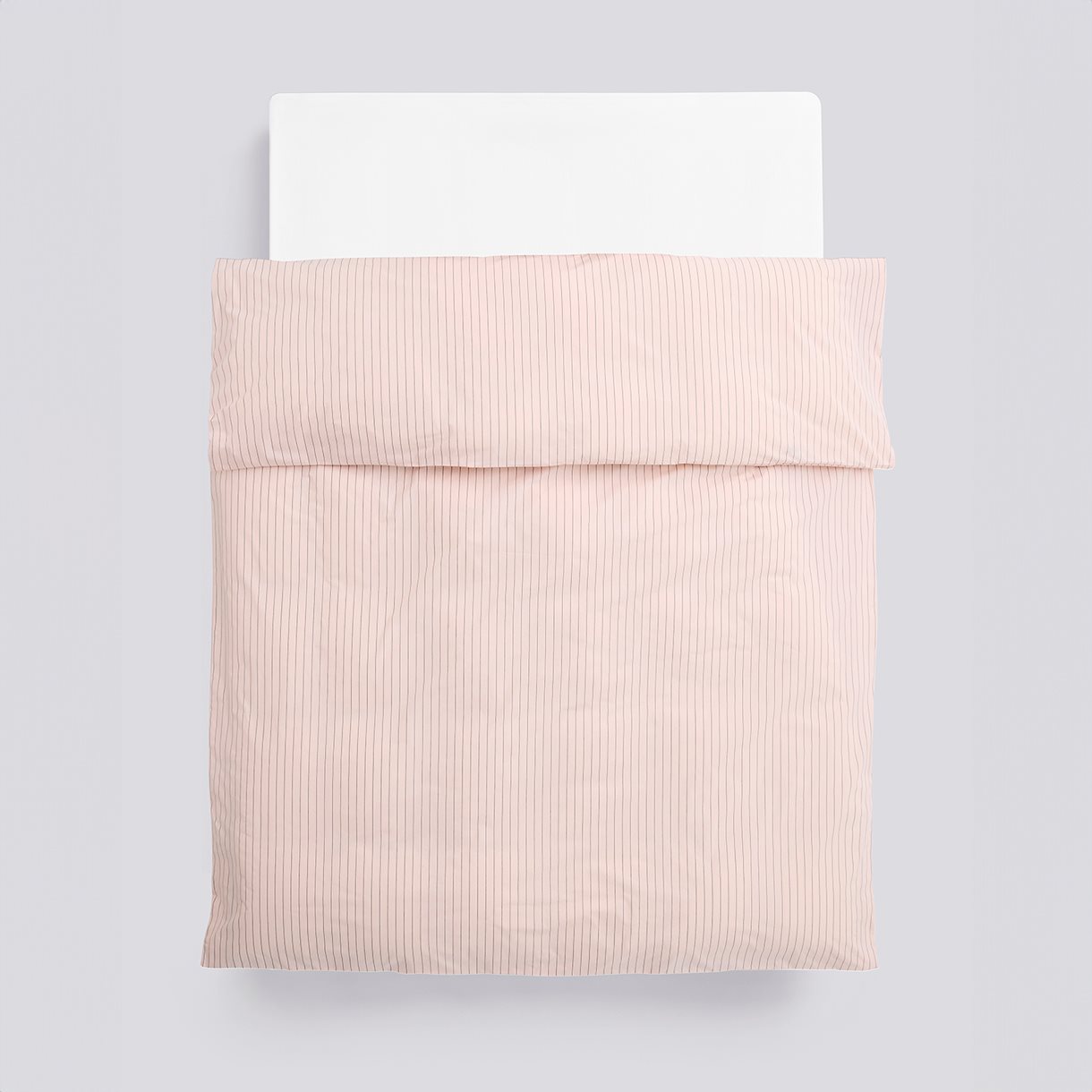 Fineline Duvet Cover-140 x 220-Soft pink