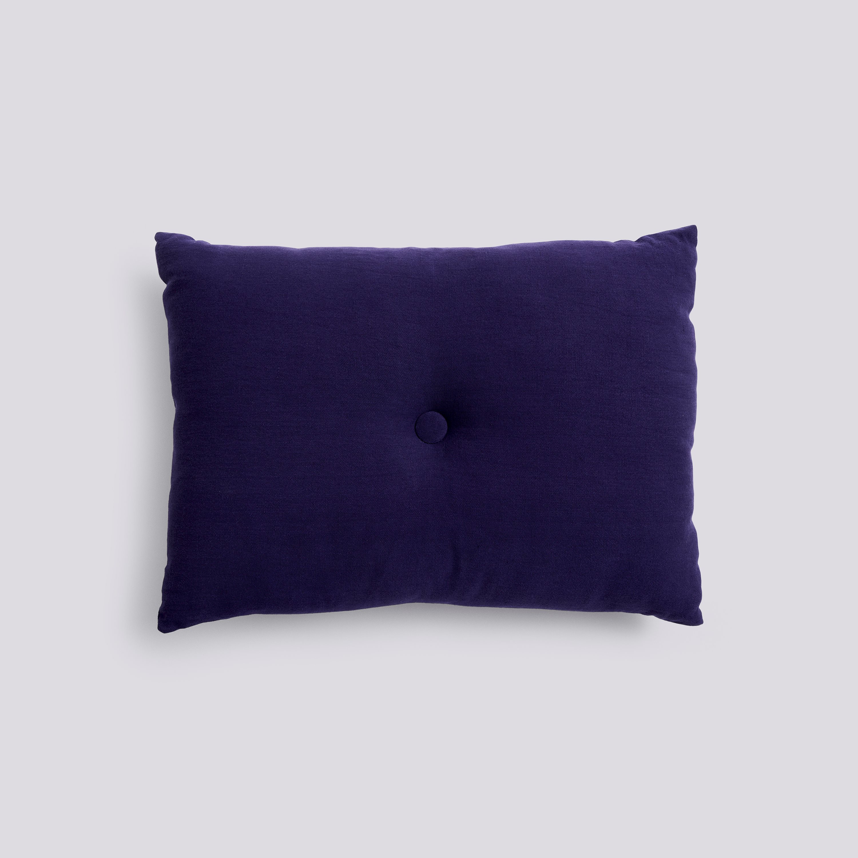 Dot Cushion-Linen-Dark blue