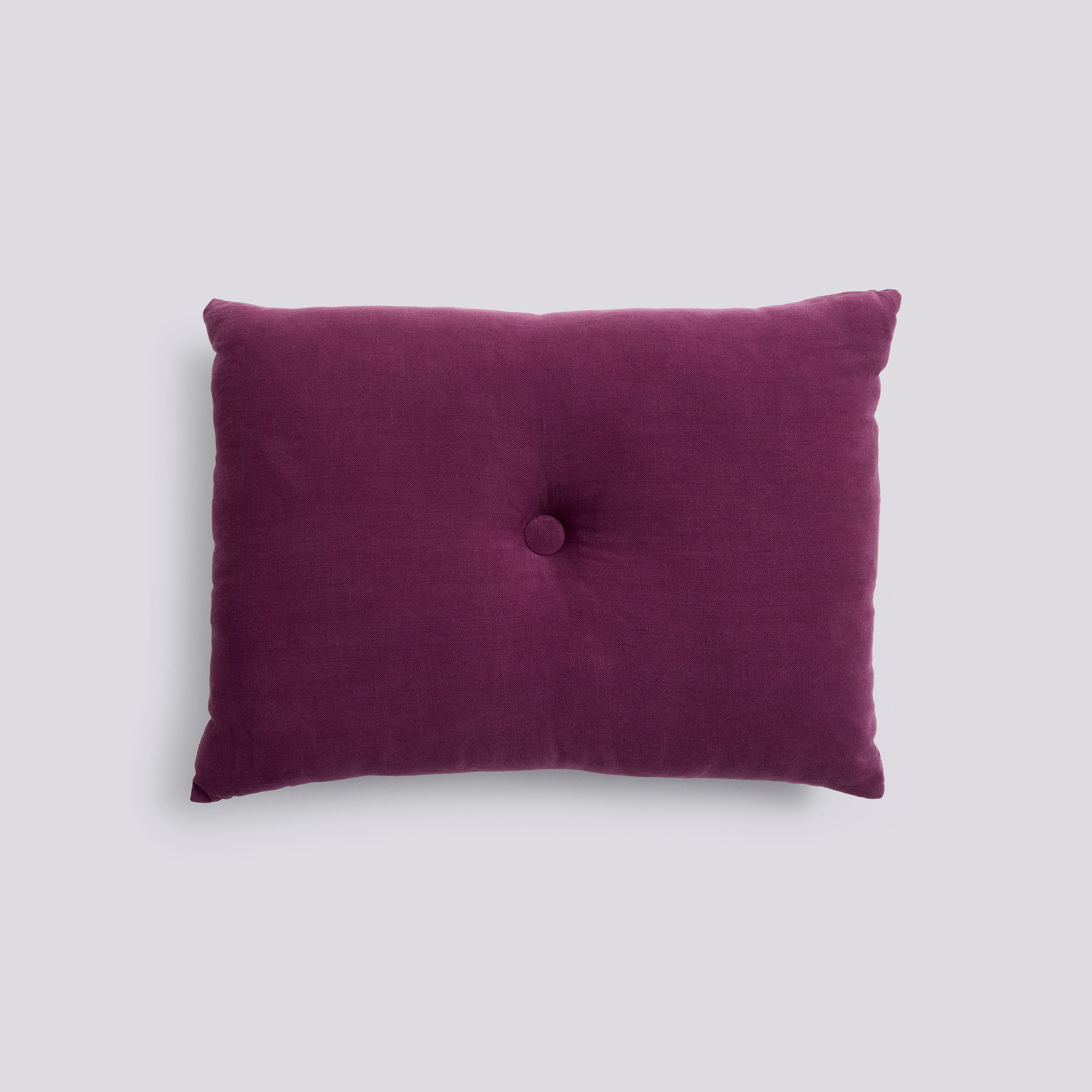 Dot Cushion-Linen-Burgundy