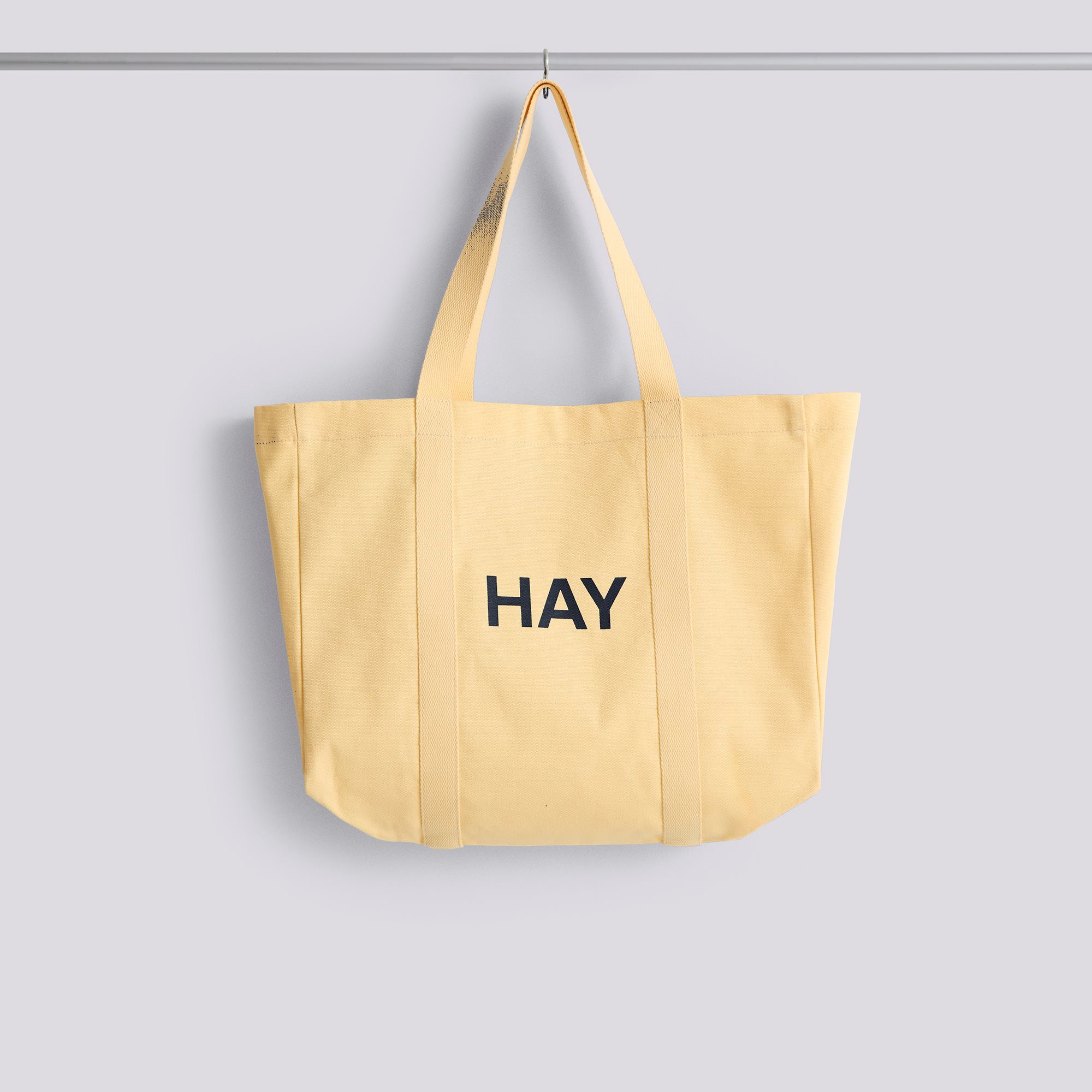Shopper Bag-Medium-Soft yellow