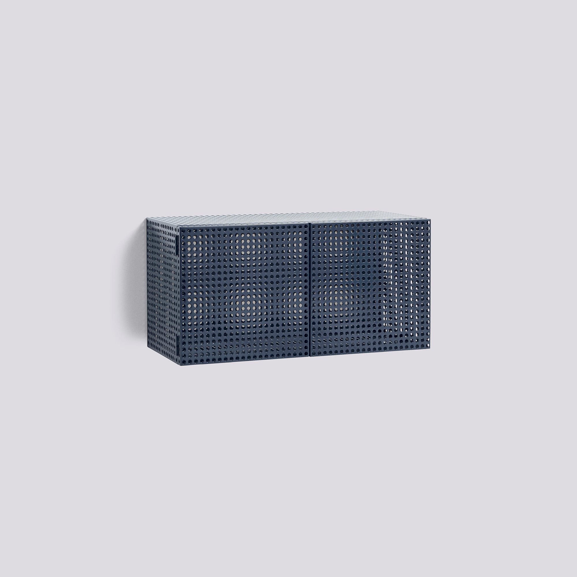 Perforated Cabinet Wall-Small-Steel blue