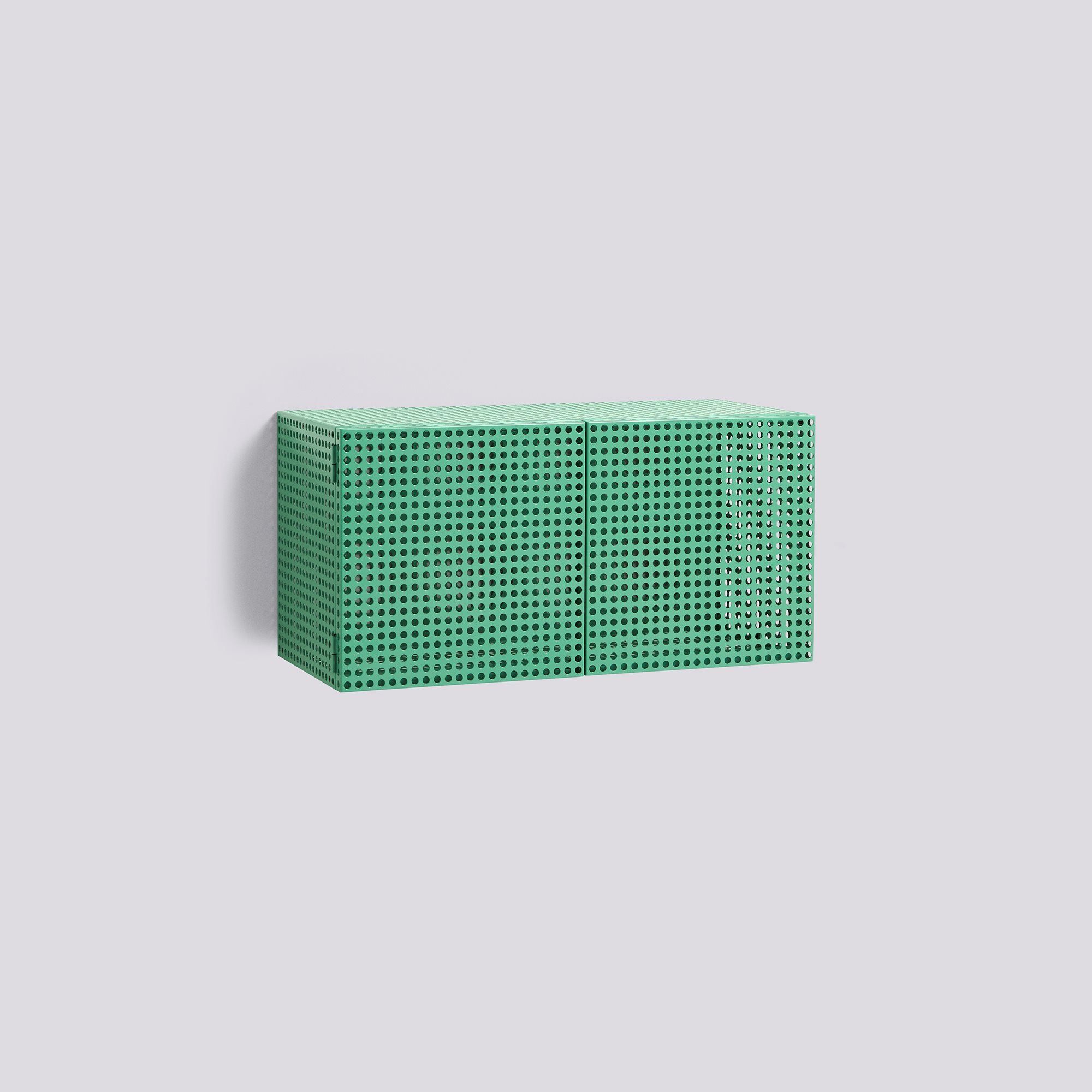 Perforated Cabinet Wall-Small-Soft jade