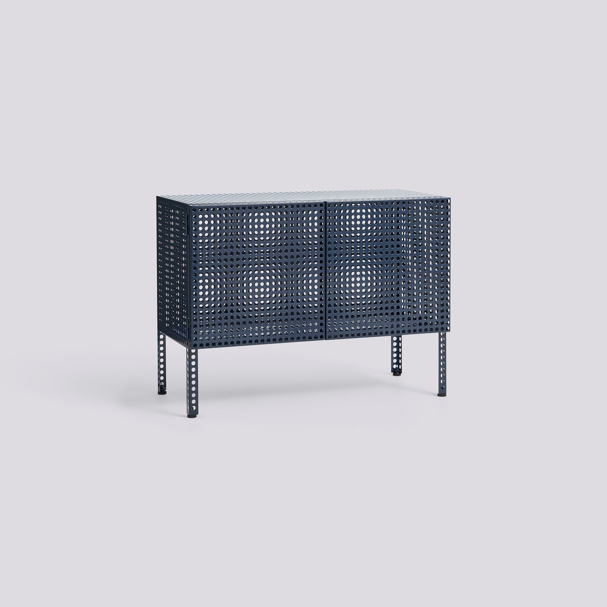 Perforated Cabinet Floor-Small-Steel blue