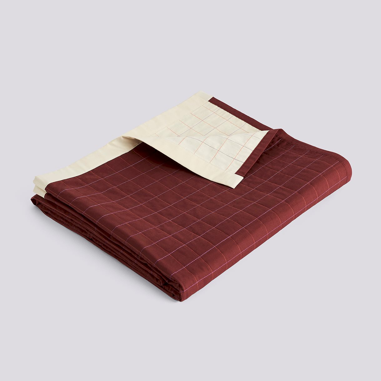 Dori Bedspread-195 x 245-Maroon