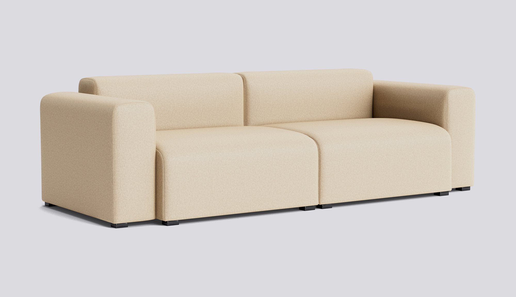Mags 2,5 Seater Low armrest Combination 1-Full upholstery-Hallingdal-220