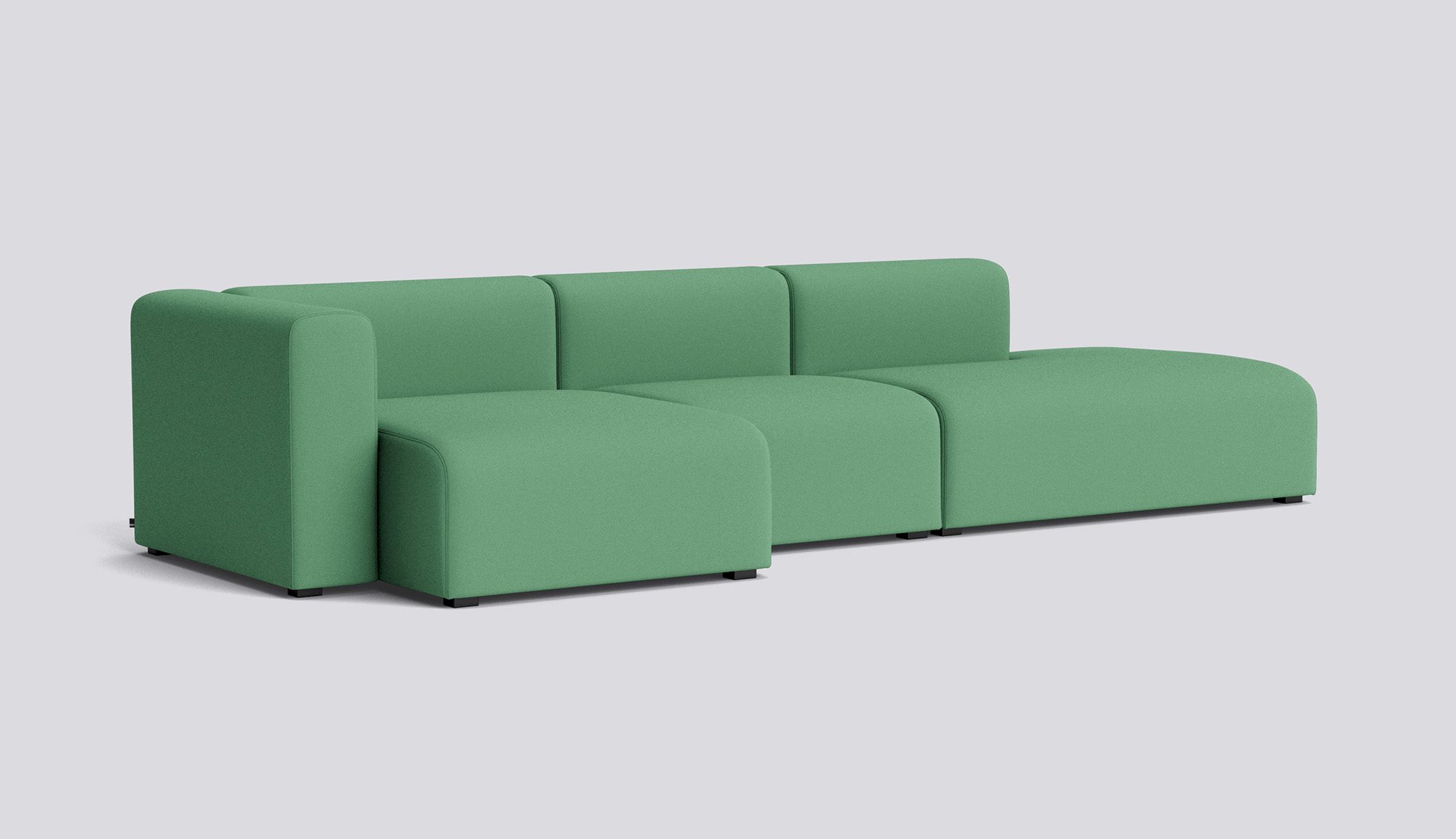 Mags 3 Seater Combination 4 Left-Full upholstery-Steelcut-932