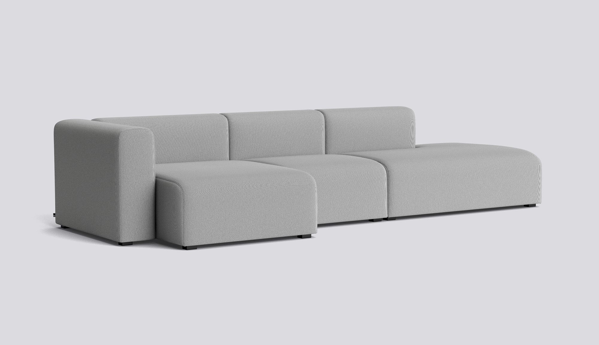 Mags 3 Seater Combination 4 Left-Full upholstery-Steelcut Trio-133