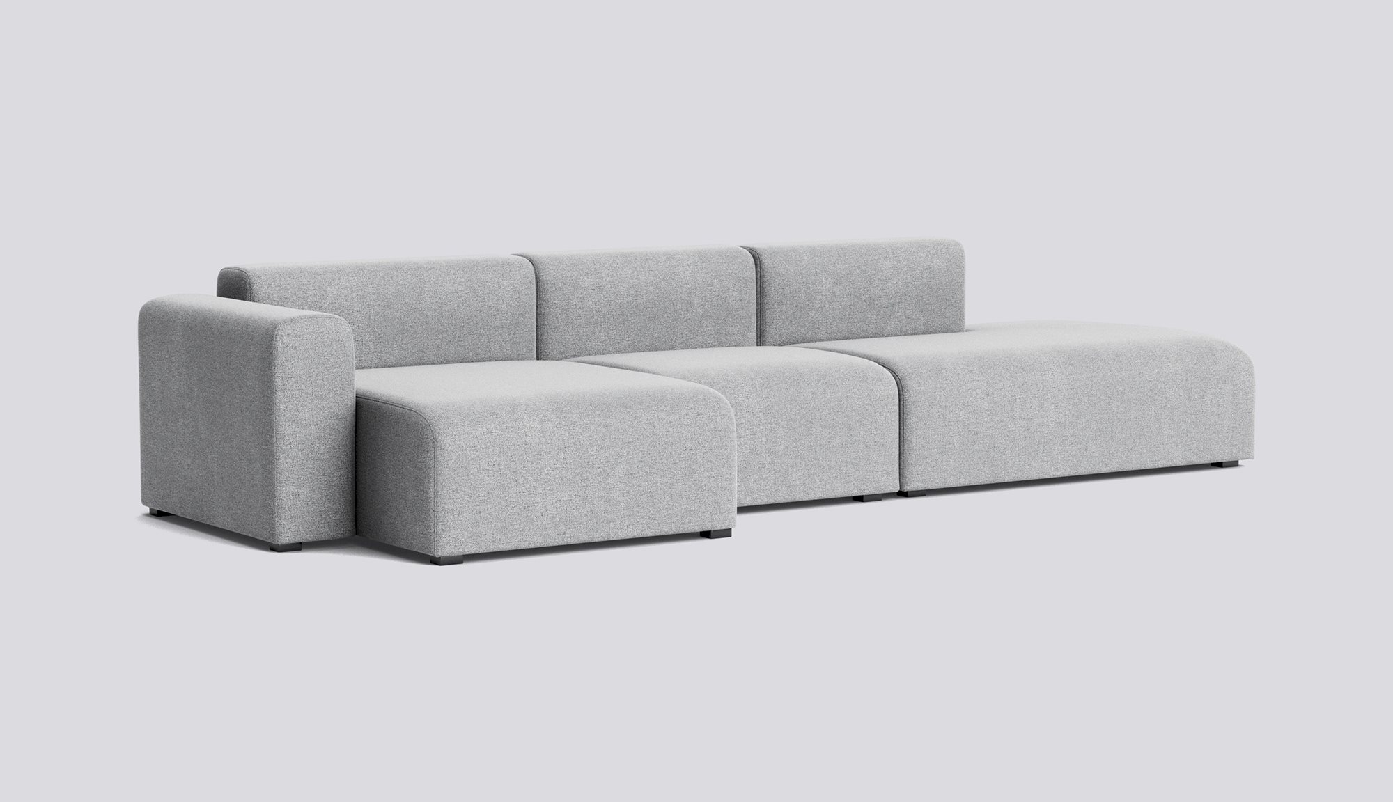 Mags 3 Seater Low armrest Combination 4 Left-Full upholstery-Hallingdal-130