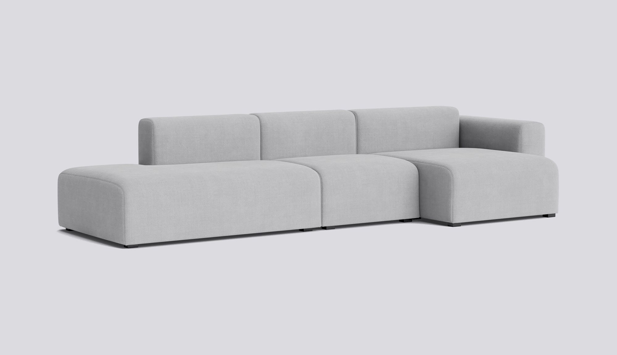 Mags 3 Seater Low armrest Combination 4 Right-Full upholstery-Linara-443
