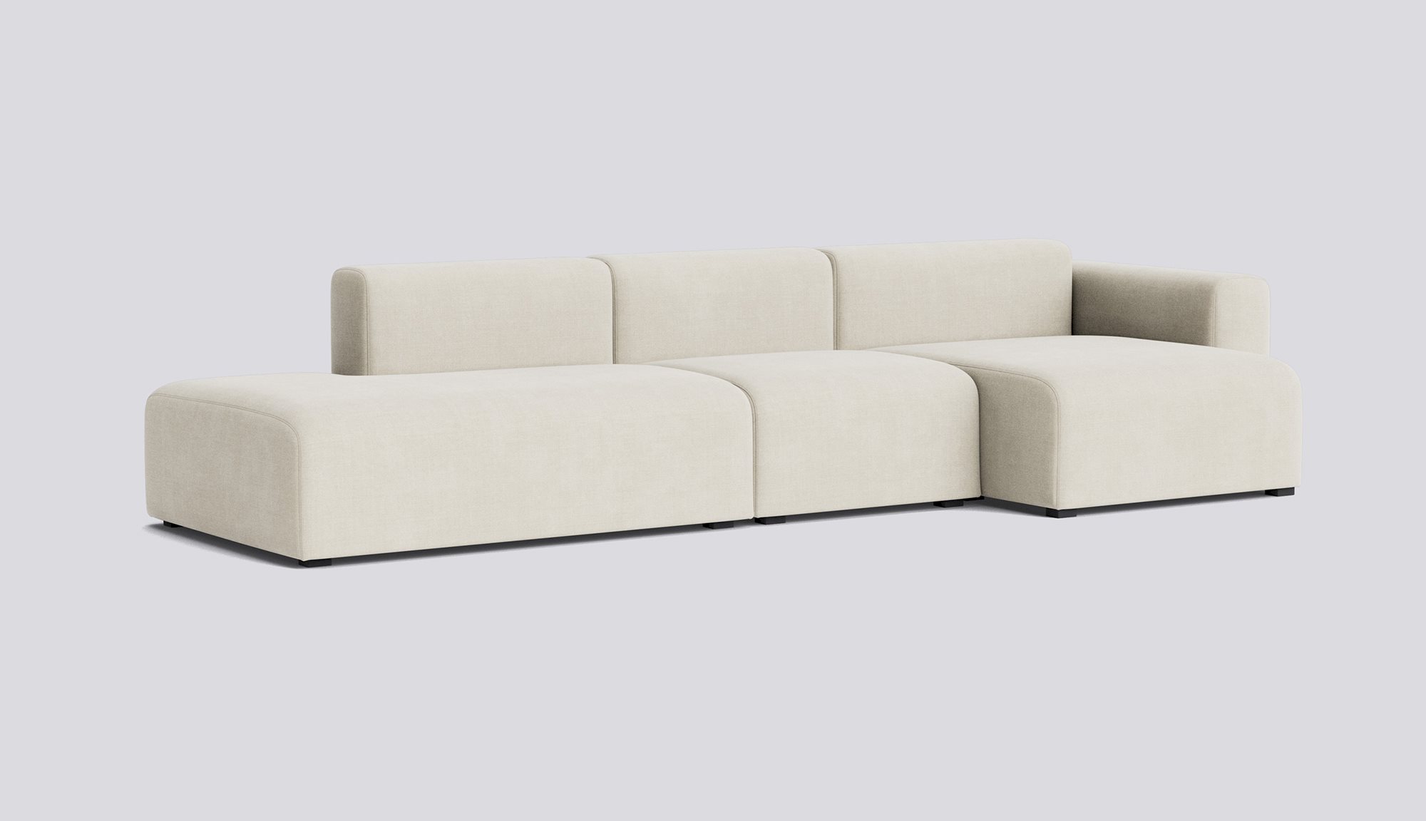 Mags 3 Seater Low armrest Combination 4 Right-Full upholstery-Linara-440