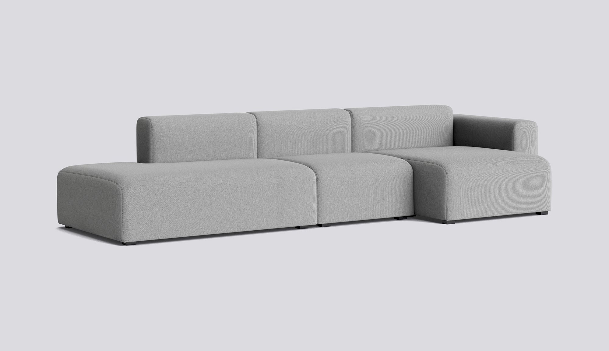 Mags 3 Seater Low armrest Combination 4 Right-Full upholstery-Steelcut Trio-133
