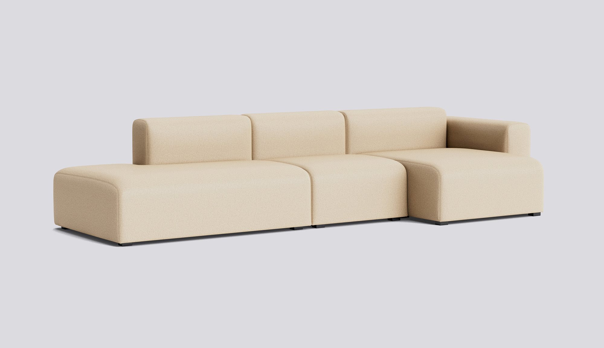 Mags 3 Seater Low armrest Combination 4 Right-Full upholstery-Hallingdal-220