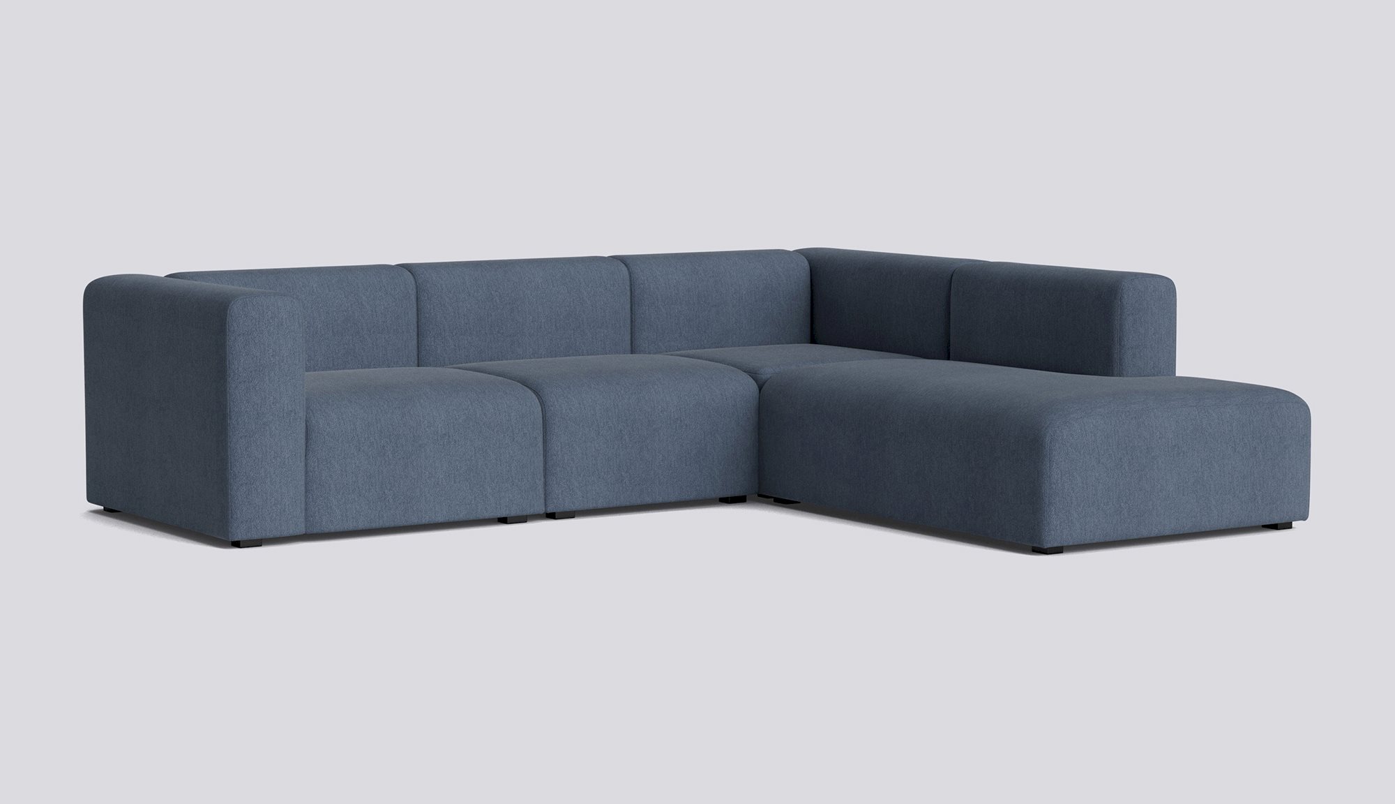 Mags Corner Combination 2 Right-Full upholstery-Turf-Blue grey