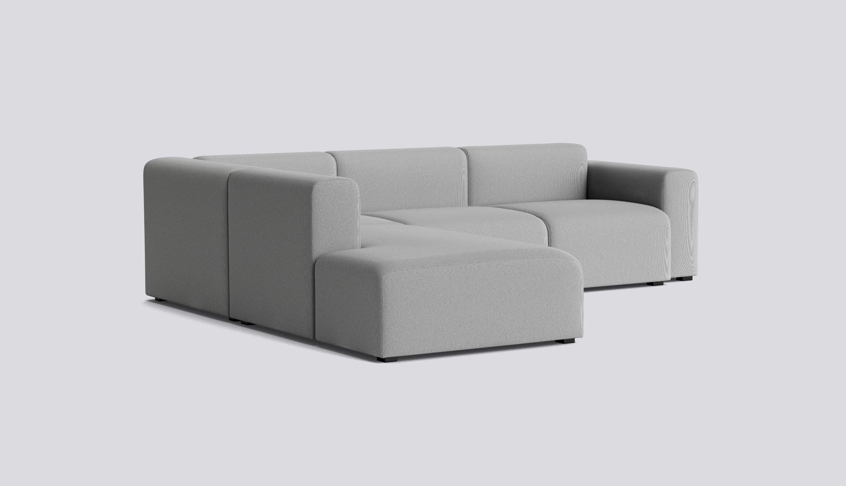 Mags Corner Low armrest Combination 2 Left-Full upholstery-Steelcut Trio-133