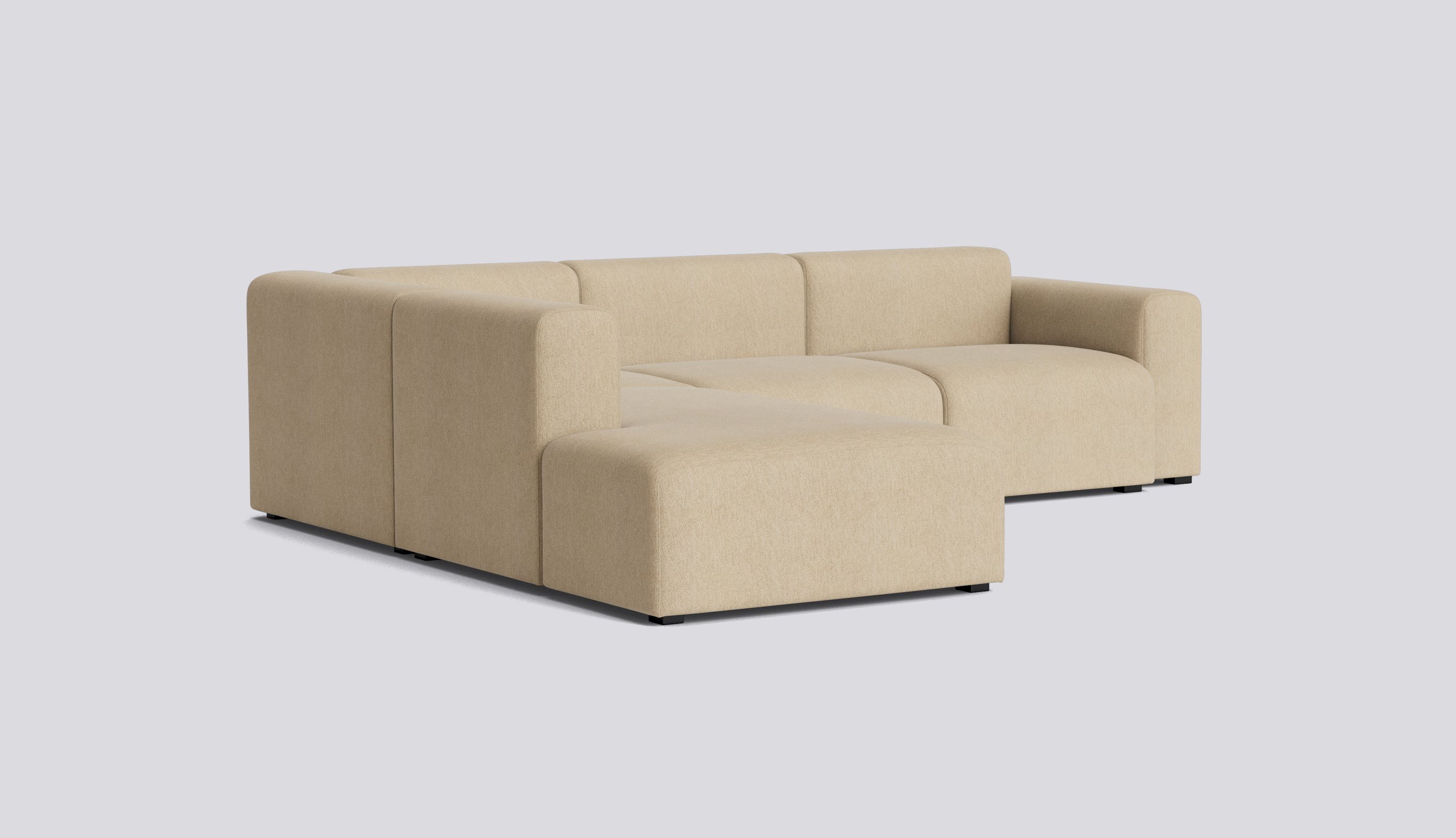 Mags Corner Low armrest Combination 2 Left-Full upholstery-Turf-Sand
