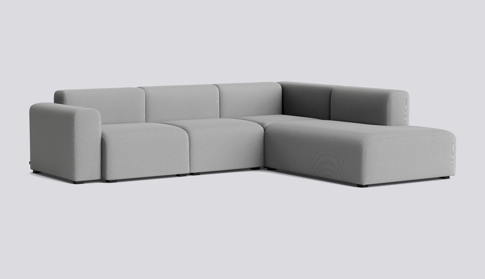 Mags Corner Low armrest Combination 2 Right-Full upholstery-Steelcut Trio-133