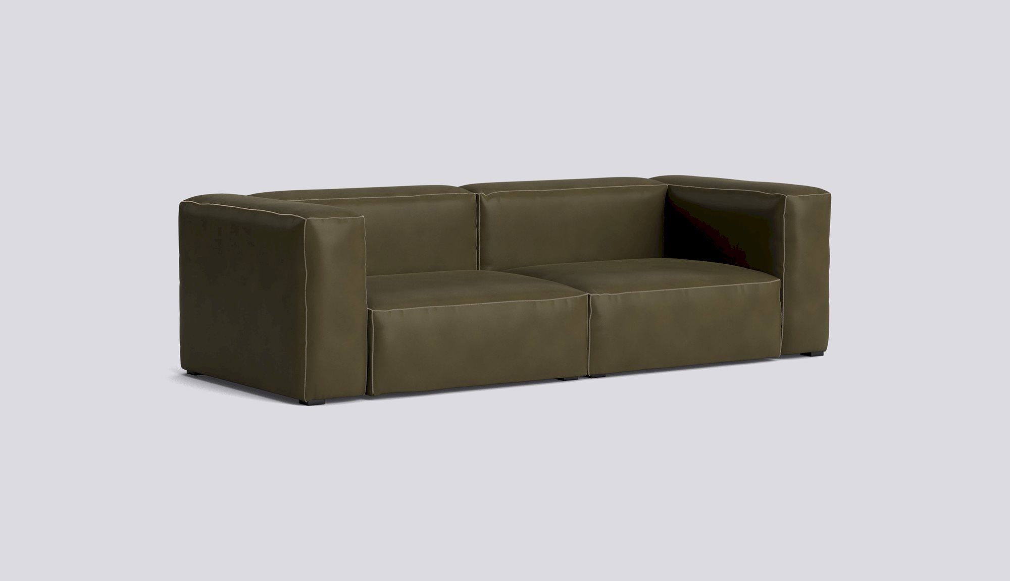 Mags Soft 2,5 Seater Combination 1-Full upholstery-Sense-Forest-Beige stitches
