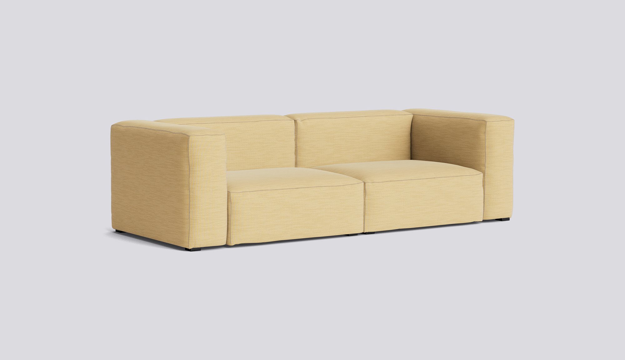 Mags Soft 2,5 Seater Combination 1-Full upholstery-Yuma-833-Beige stitches