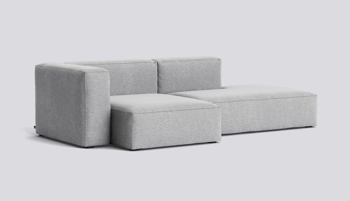 Mags Soft 2,5 Seater Combination 3 Left-Full upholstery-Hallingdal-130-Beige stitches