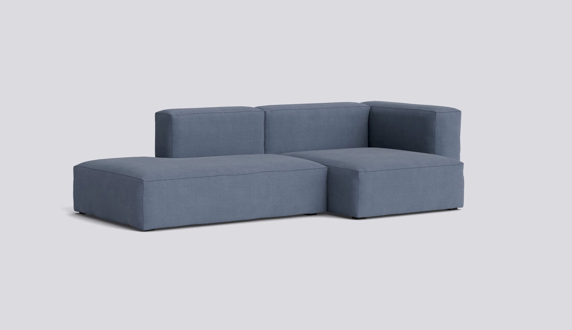 Mags Soft 2,5 Seater Combination 3 Right-Full upholstery-Linara-198-Beige stitches