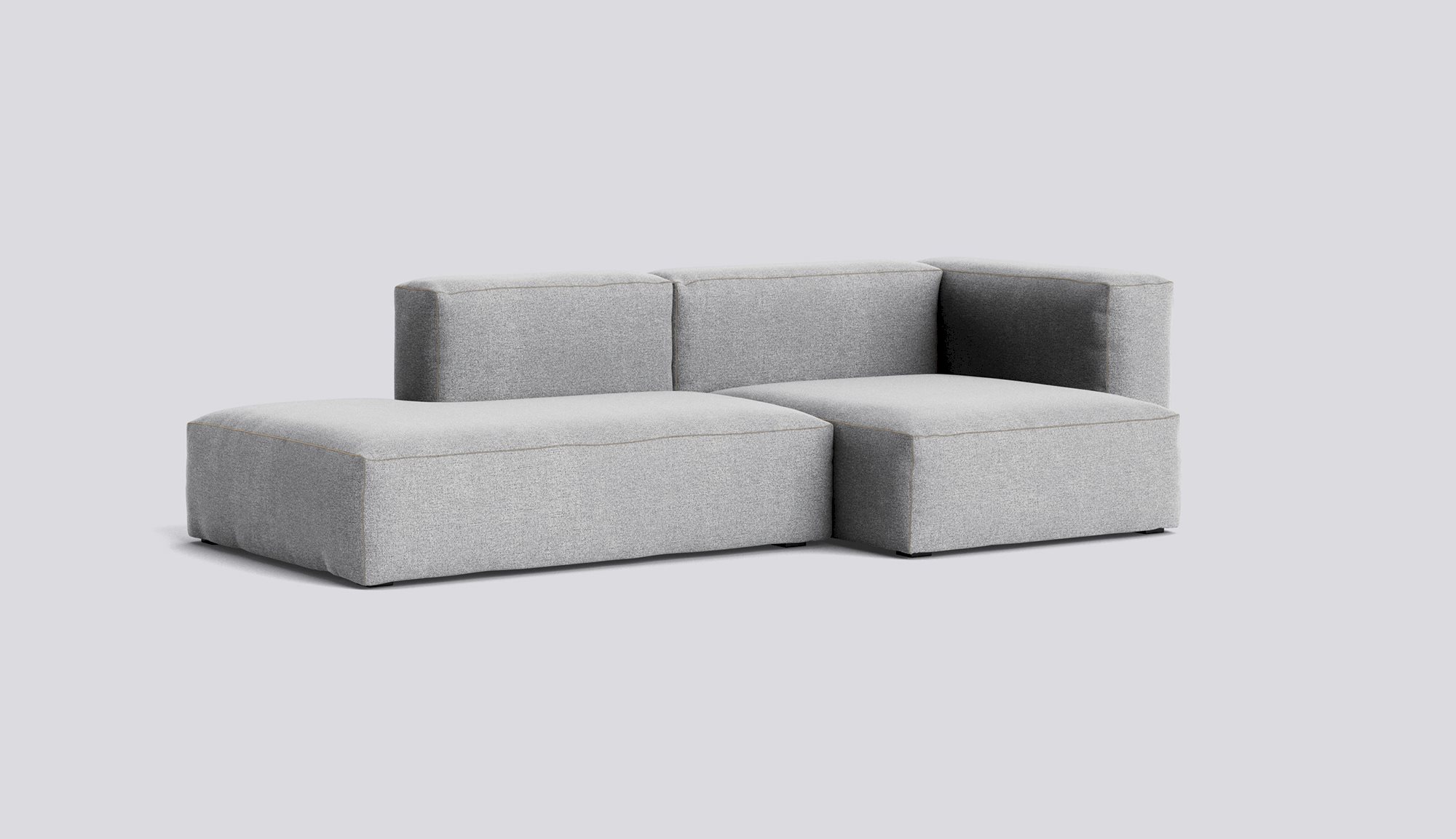 Mags Soft 2,5 Seater Combination 3 Right-Full upholstery-Hallingdal-130-Beige stitches