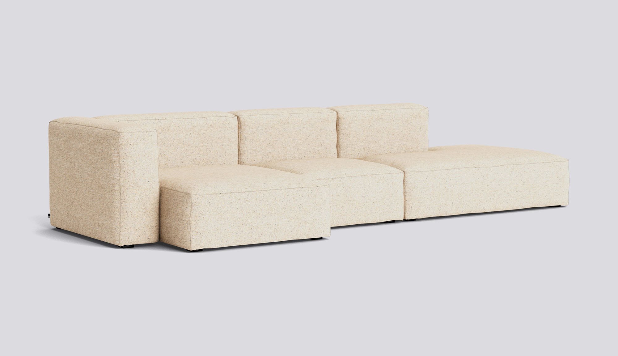 Mags Soft 3 Seater Combination 4 Left-Full upholstery-Bolgheri-LGG60-Beige stitches