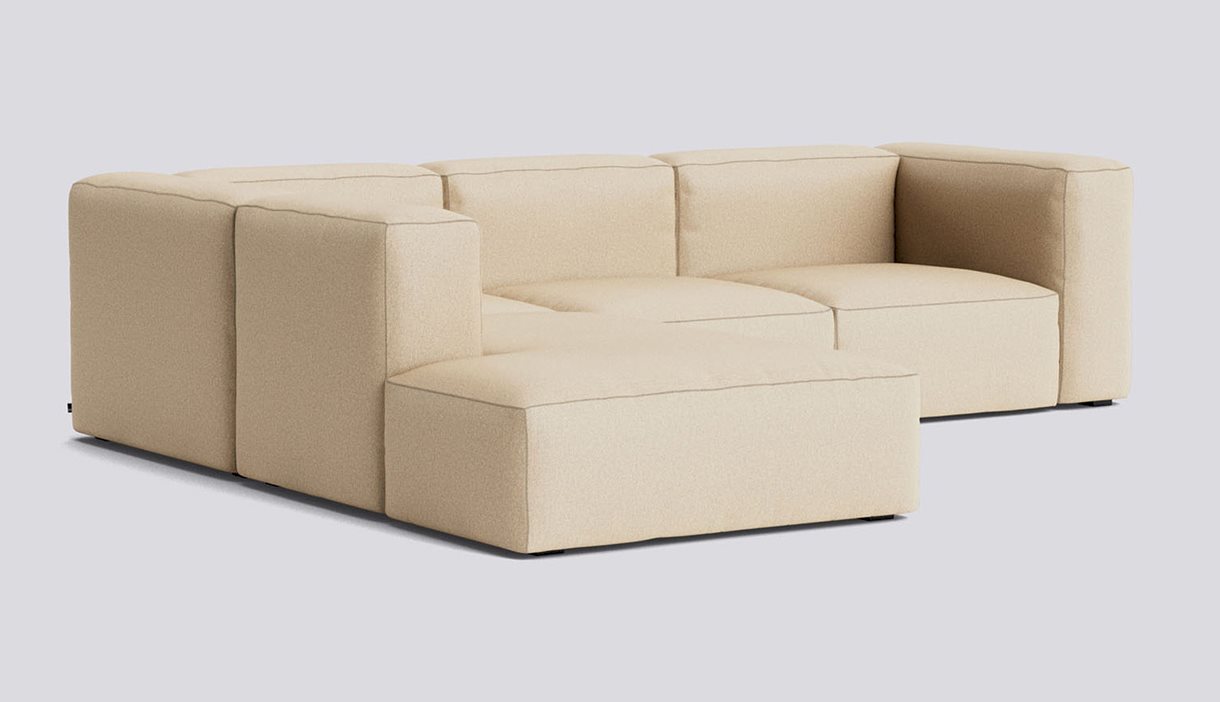 Mags Soft Corner Combination 2 Left-Full upholstery-Hallingdal-220-Beige stitches