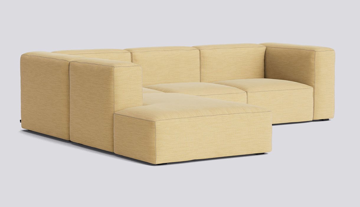 Mags Soft Corner Combination 2 Left-Full upholstery-Yuma-833-Beige stitches