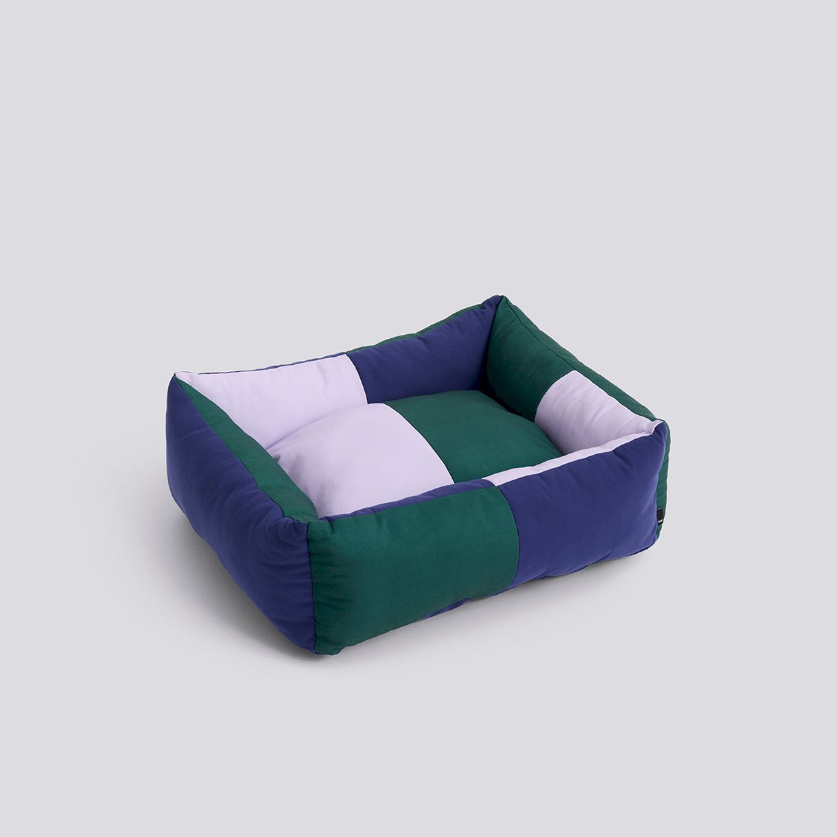 HAY Dogs Bed Zip-Small-Green, lavender and blue