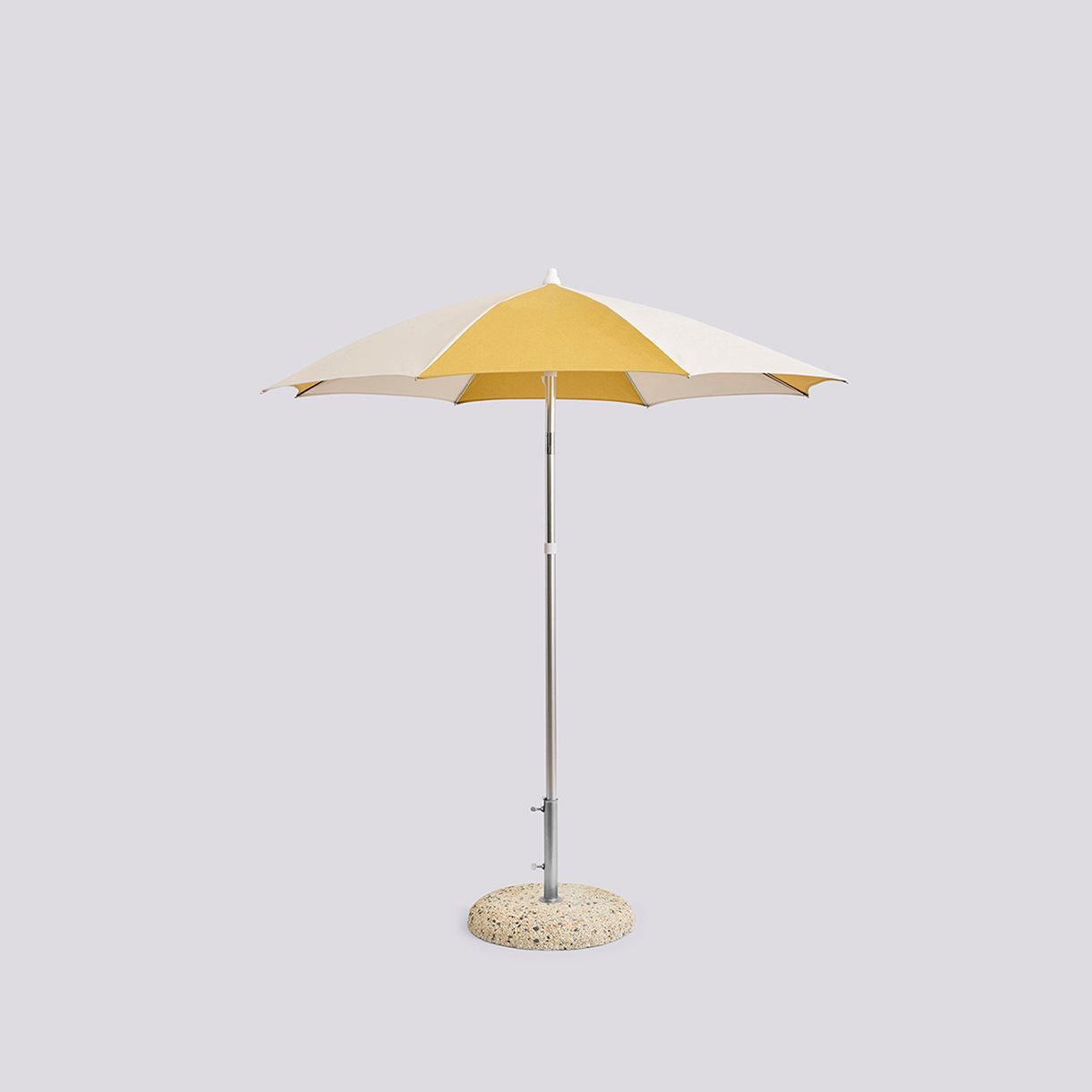 Terrazza Parasol-Octagon-Off-white and ochre