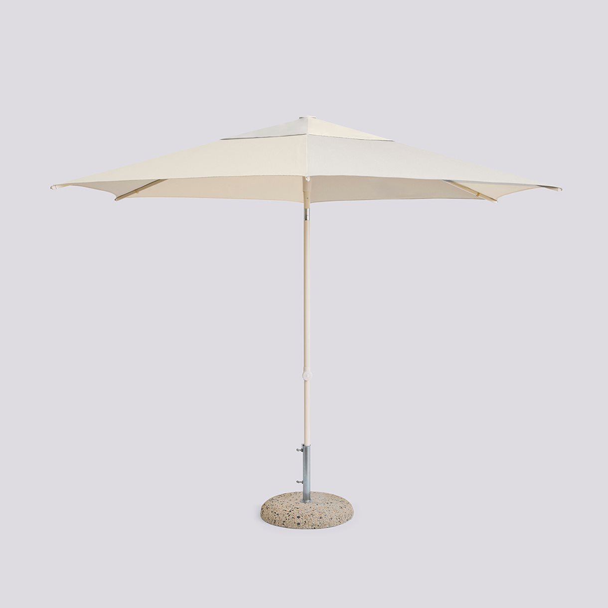 Terrazza Parasol-Hexagon-Off-white and grey