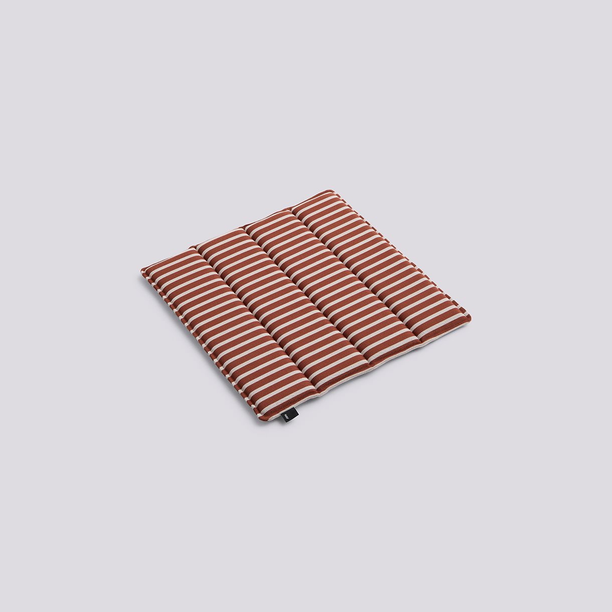 Terrazza Seat Cushion-40 x 40-Terracotta bold stripe