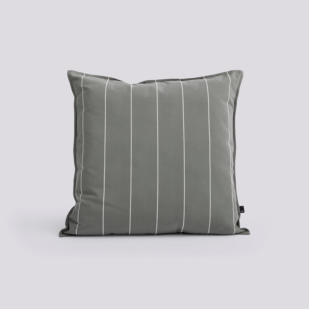 Terrazza Cushion-60 x 60-Grey narrow stripe