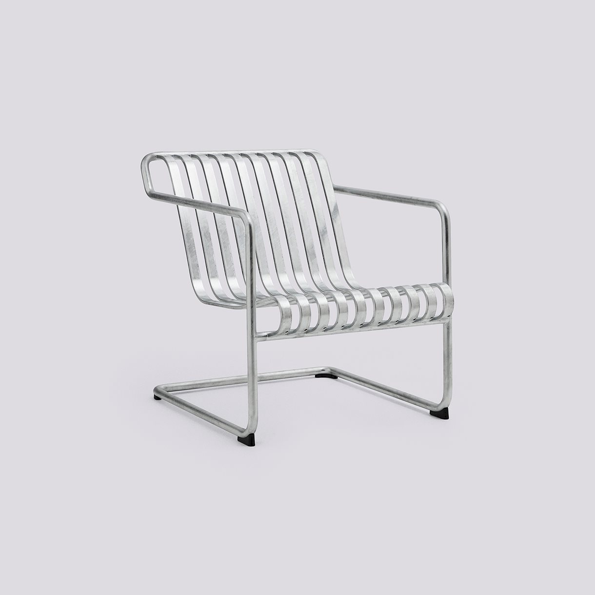 Palissade Cantilever Lounge Chair Low-Hot galvanised steel