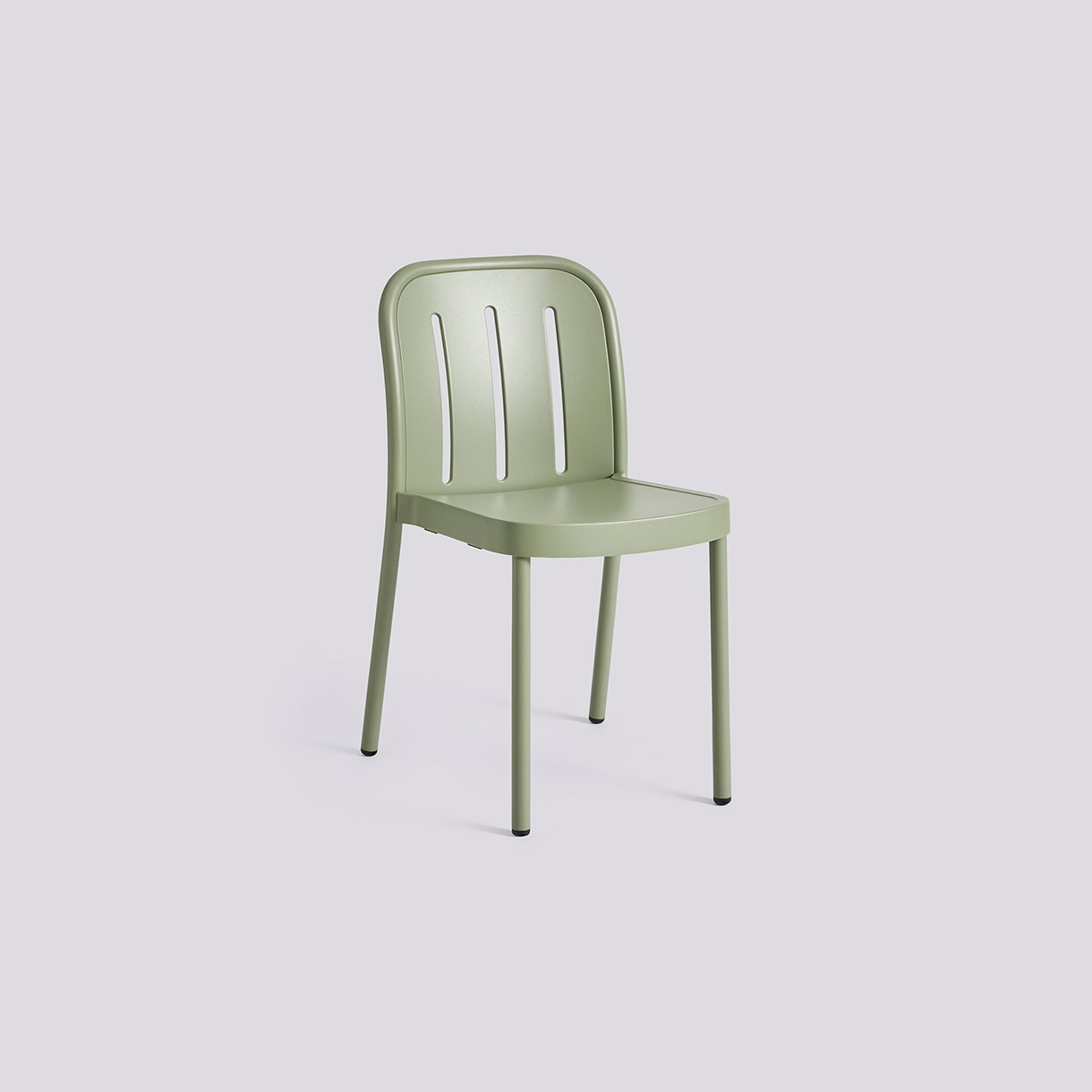 Deville Chair-Thyme green powder coated aluminium