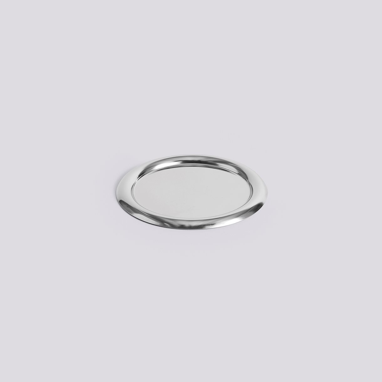 Essential Steel Round Dish-Small-Stainless steel