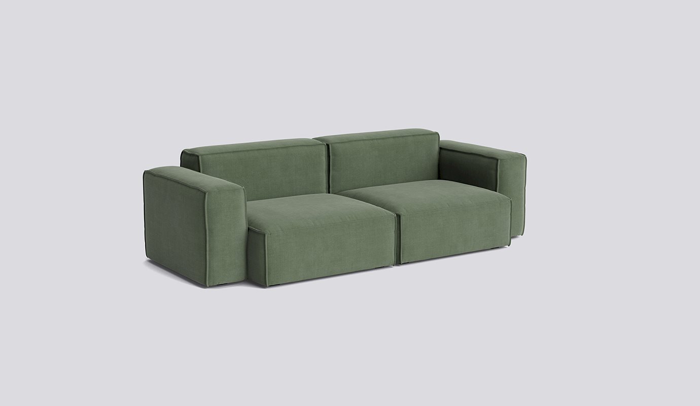 Mags Soft 2,5 Seater with Removable cover Low armrest Combination 1-Full upholstery-Linara-100
