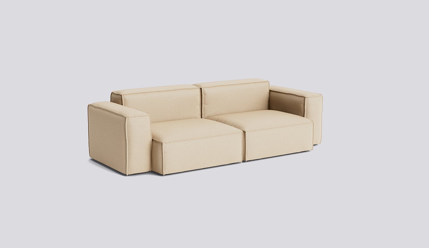 Mags Soft 2,5 Seater with Removable cover Low armrest Combination 1-Full upholstery-Hallingdal-220