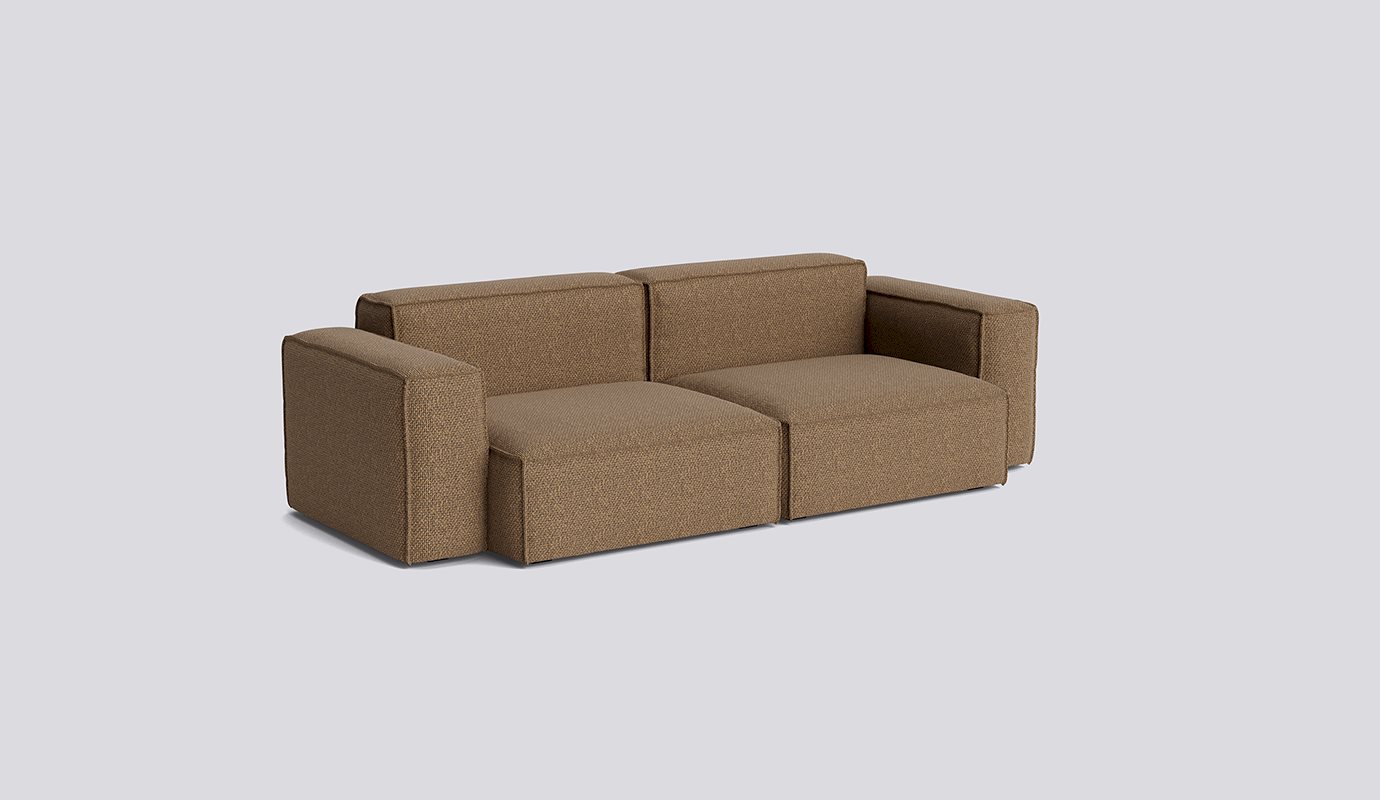 Mags Soft 2,5 Seater with Removable cover Low armrest Combination 1-Full upholstery-Tartaglia-Blue tan 1004